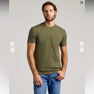 True Classic Crewneck - Military Green